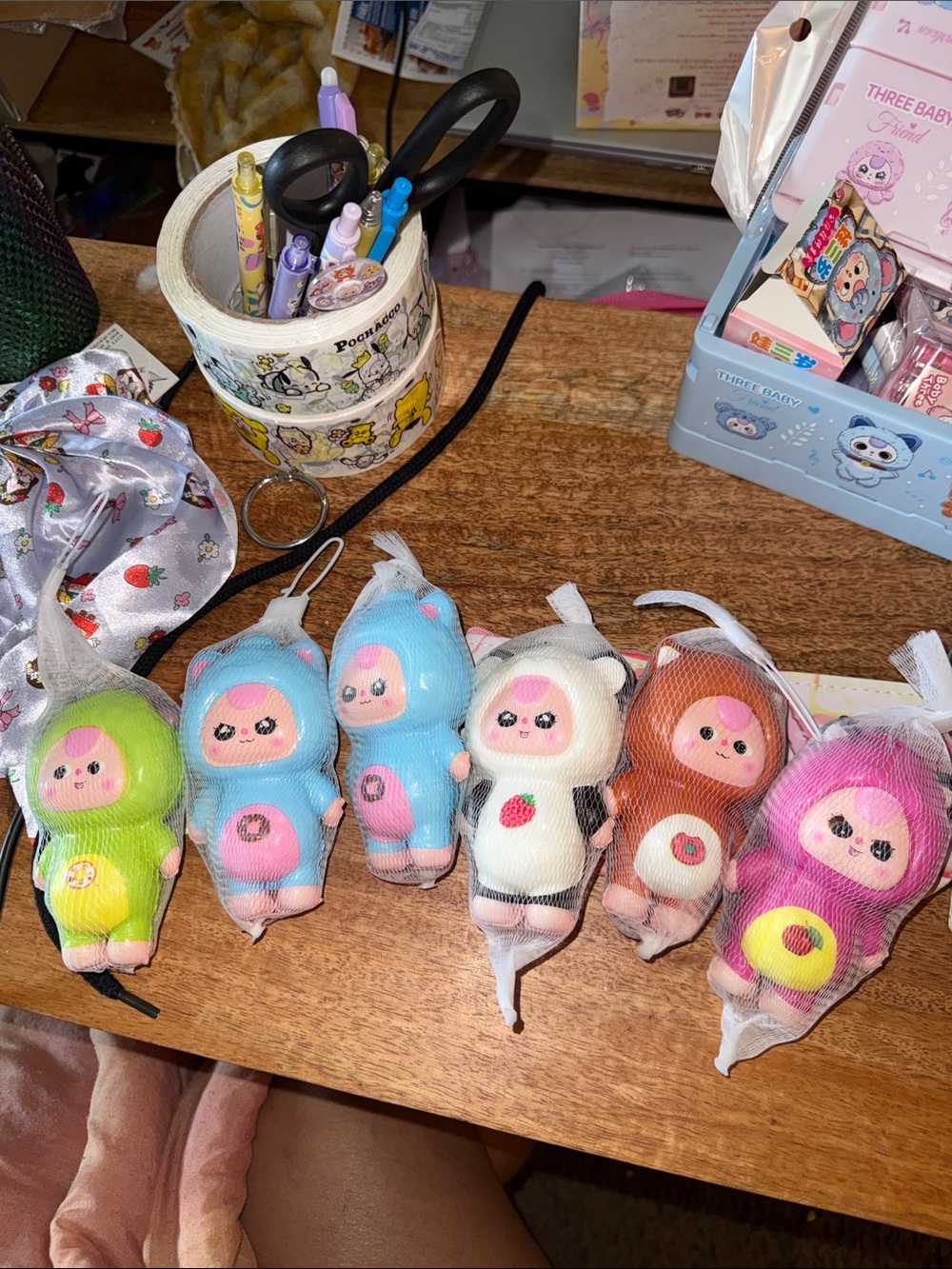 6 Baby Three Squishies